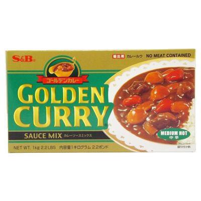 [ADL]S&B Golden Curry Medium Hot 1kg
