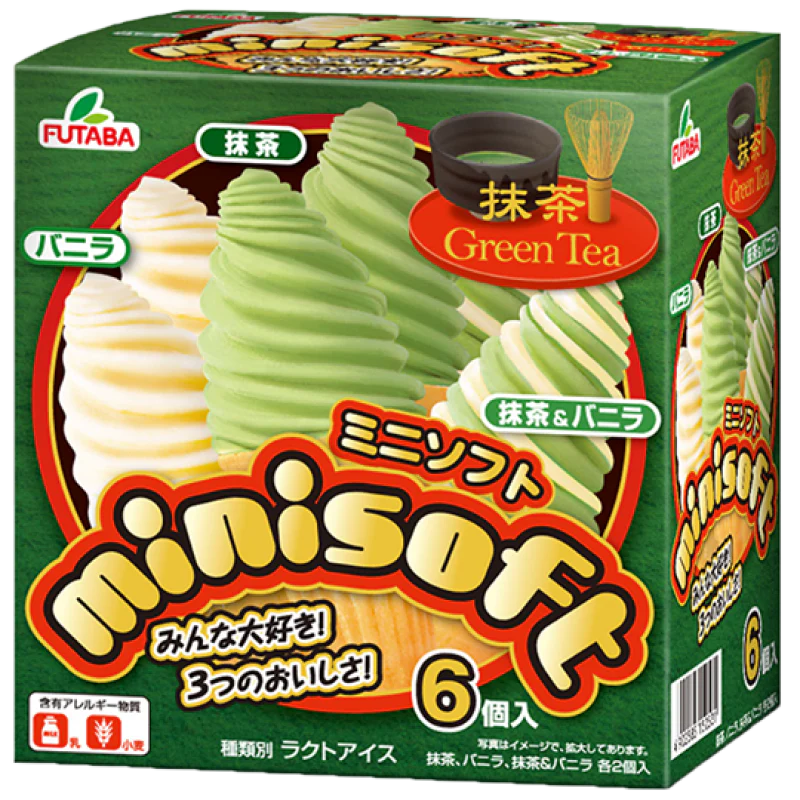 [ADL]Matcha Vanilla Soft 6pc 450ml