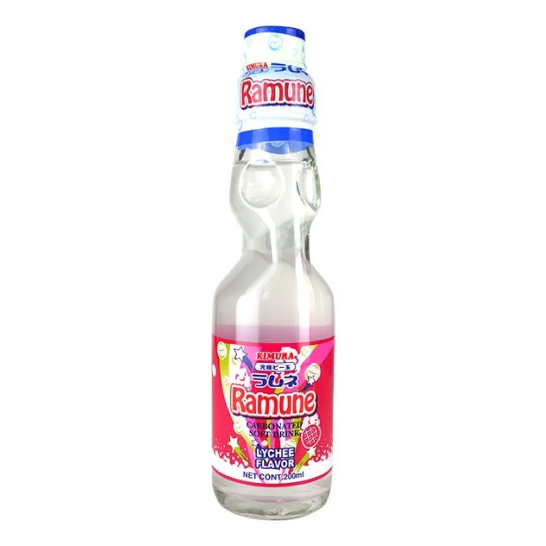 [ADL]KIMURA Ramune Lychee 200ml x 18