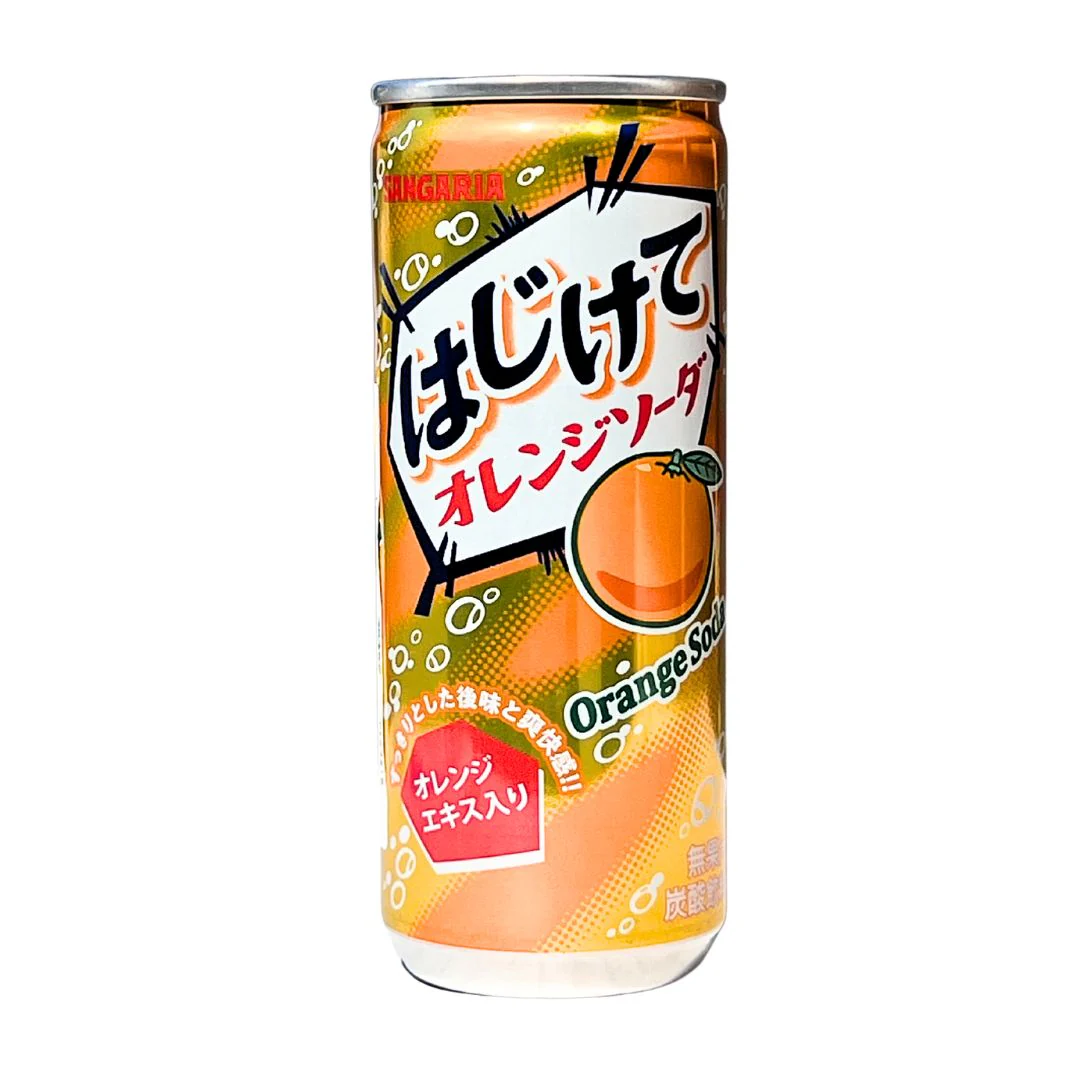 [ADL]SANGARIA Hajikete Orange Soda 250g x 30ea
