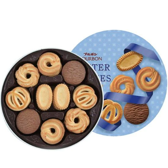 [ADL]BOURBON Butter Cookies 297g (60pc)
