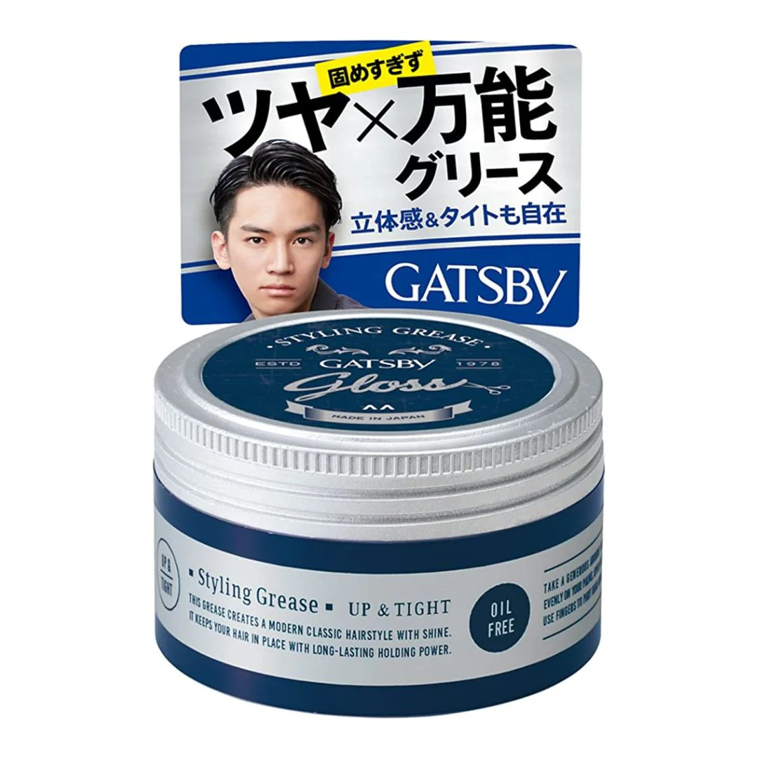 [ADL]GATSBY Men's Hair Wax Styling Grease Up & Tight 100g