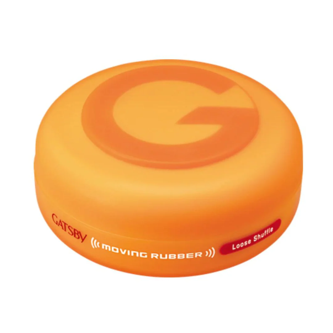 [ADL]GATSBY Men's Hair Wax Moving Rubber Loose Shuffle 80g