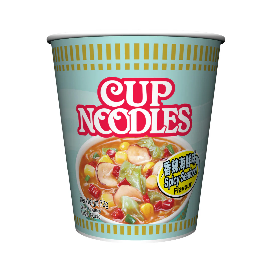 [ADL]NISSIN Spicy Seafood Flavour Cup 72g x 3pc