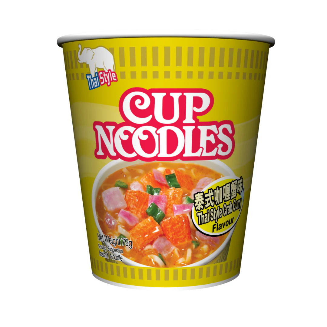 [ADL]NISSIN Thai Crab Curry Flavour Cup 79g (BBD 16/08/2026)