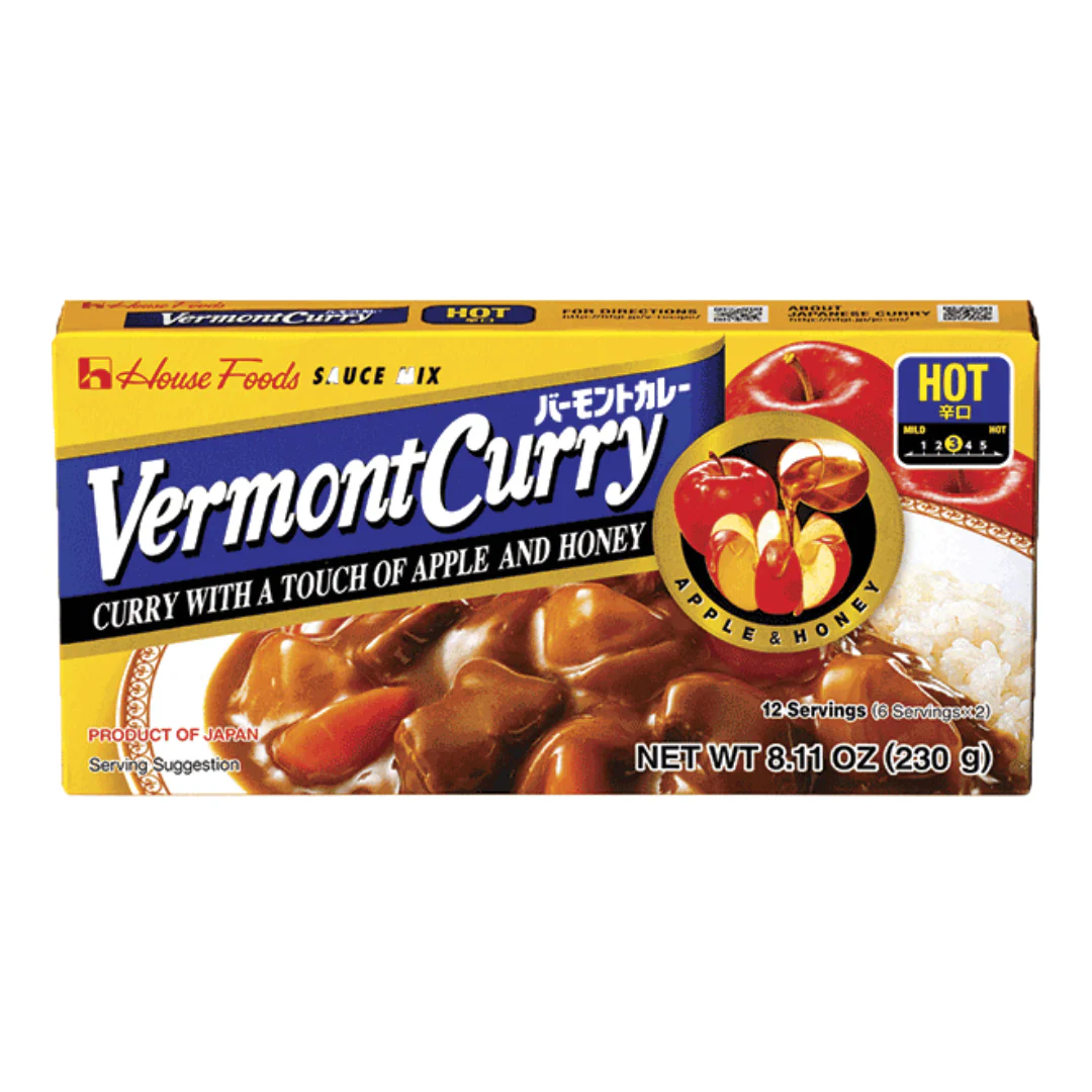[SYD]Vermont Curry Roux Hot 230g