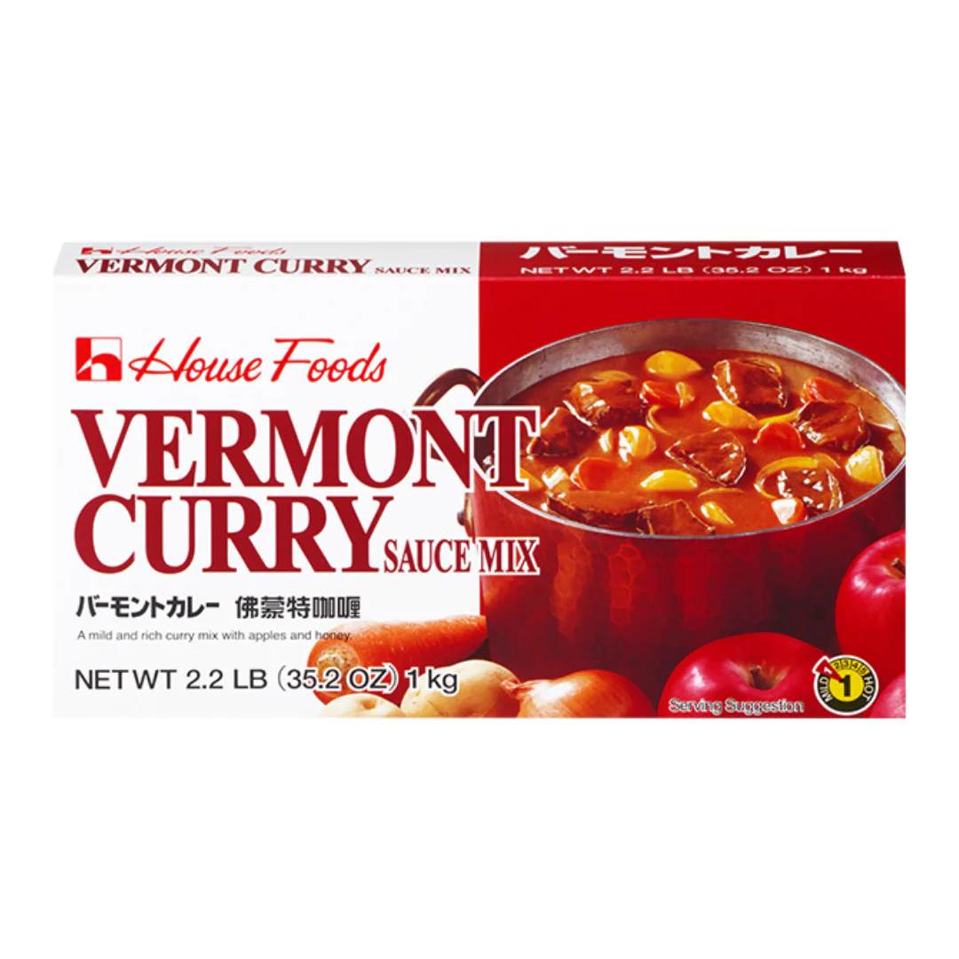 [SYD]Vermont Curry Beef Free Curry Roux Mild 1kg
