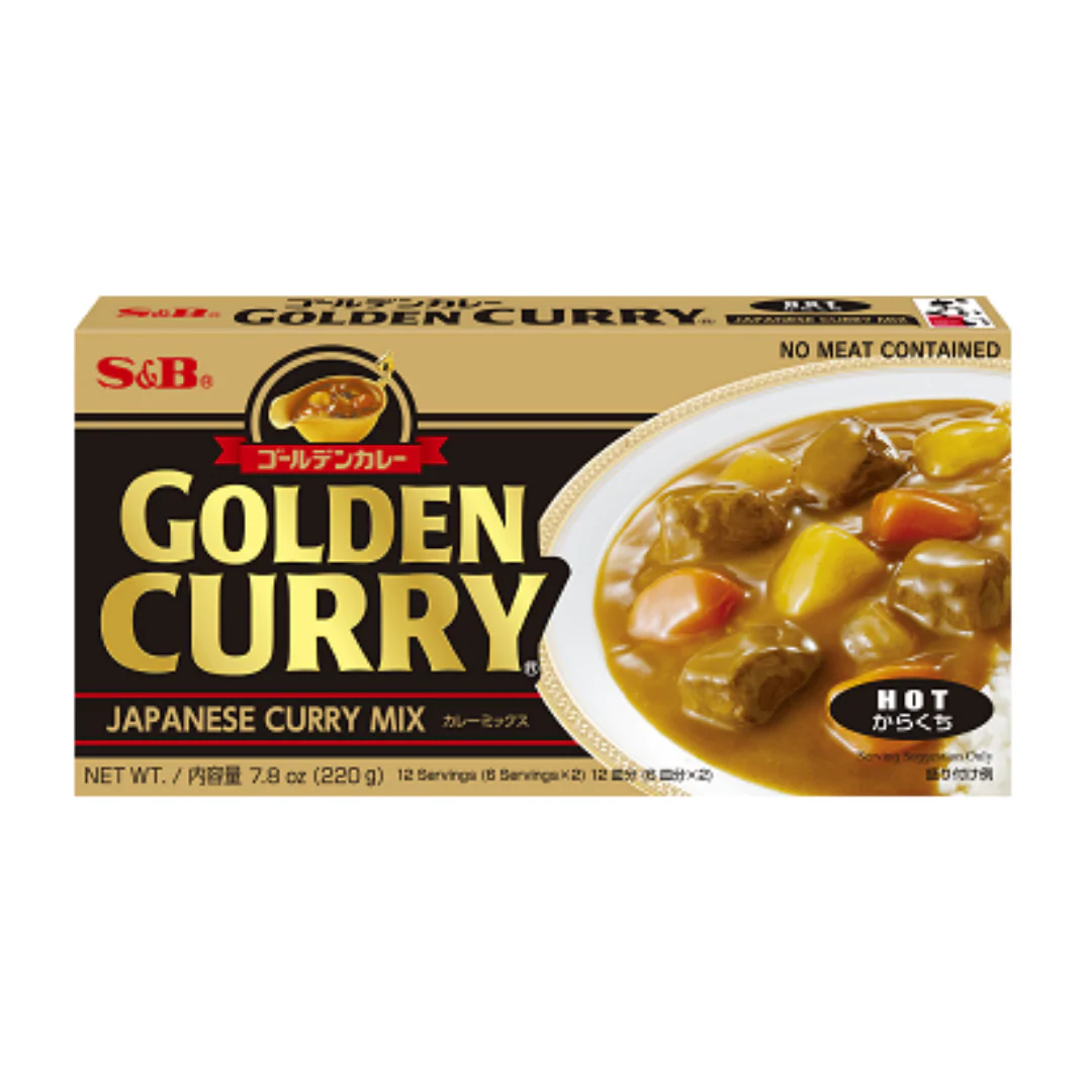 [SYD]S&B Golden Curry Mix Hot 220g