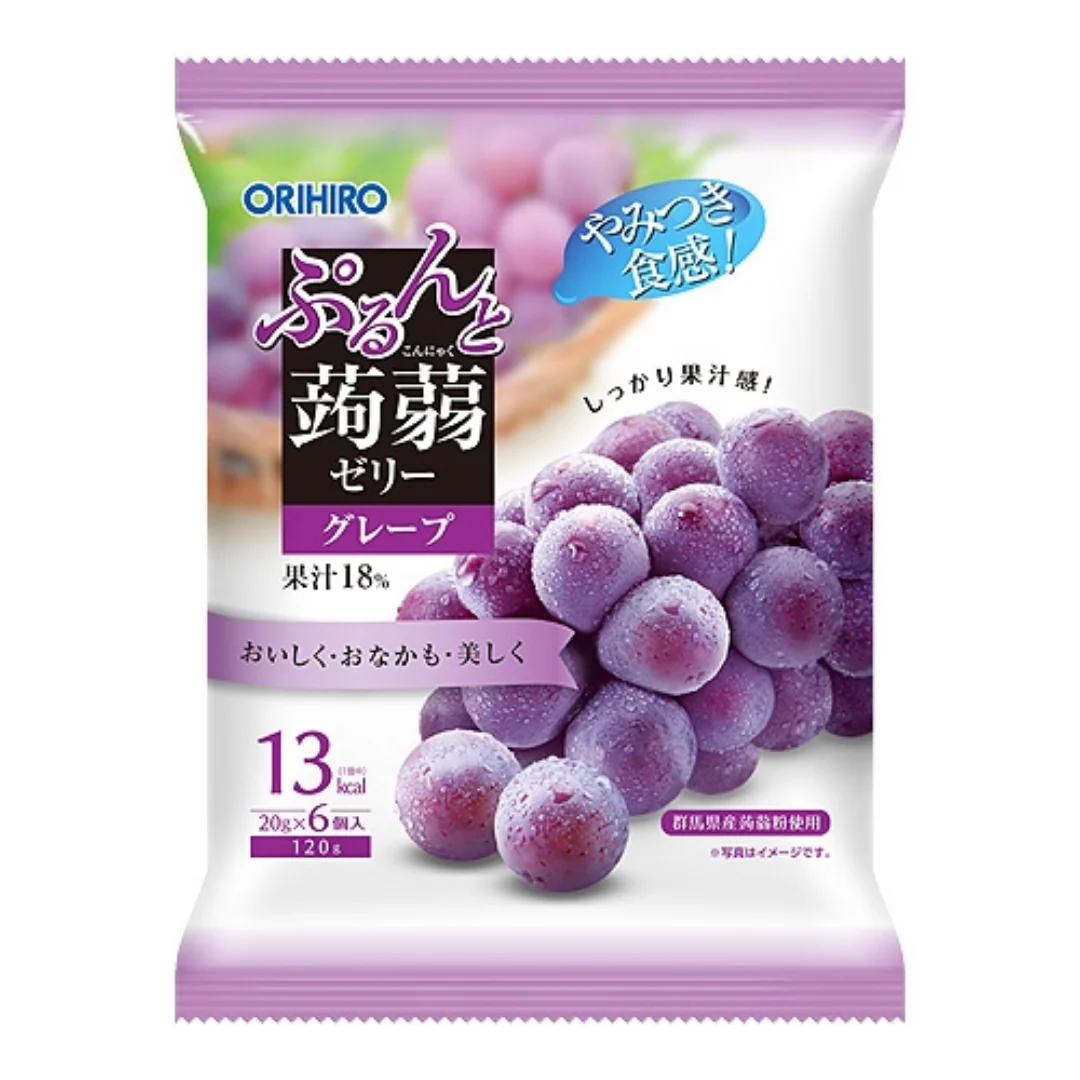 [SYD]Purunto Konnyaku Jelly Grape Pouch 120g