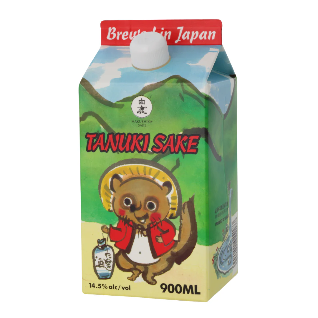 [SYD]HAKUSHIKA Tanuki Junmai Pack 900ml