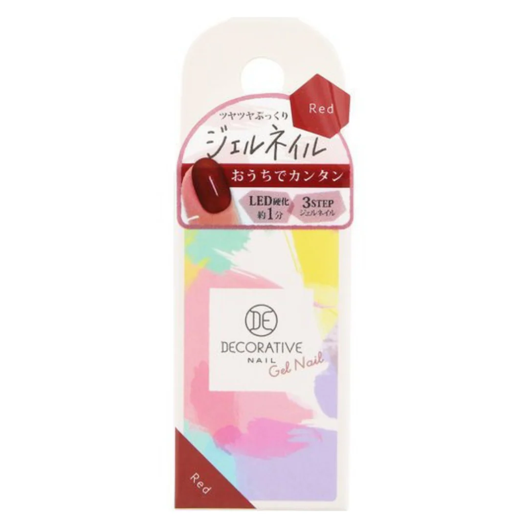 [SYD]Gel Nail Red 1p - Image 2