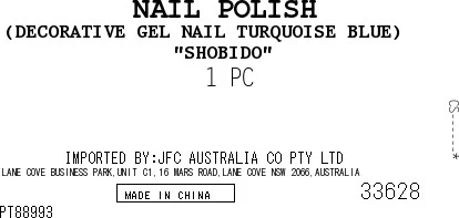 [SYD]Gel Nail TurquoiseBlue 1p - Image 3