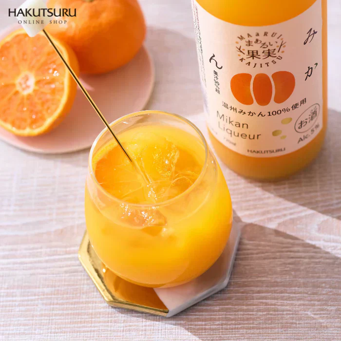 [SYD]HAKUTSURU Marui Kajitsu Mikan 720ml - Image 2