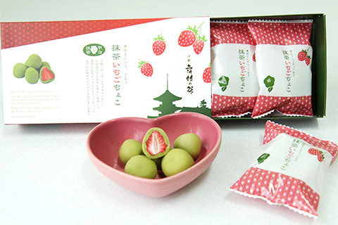 [SYD]Matcha Ichigo Choco 5pkt 120g - Image 3