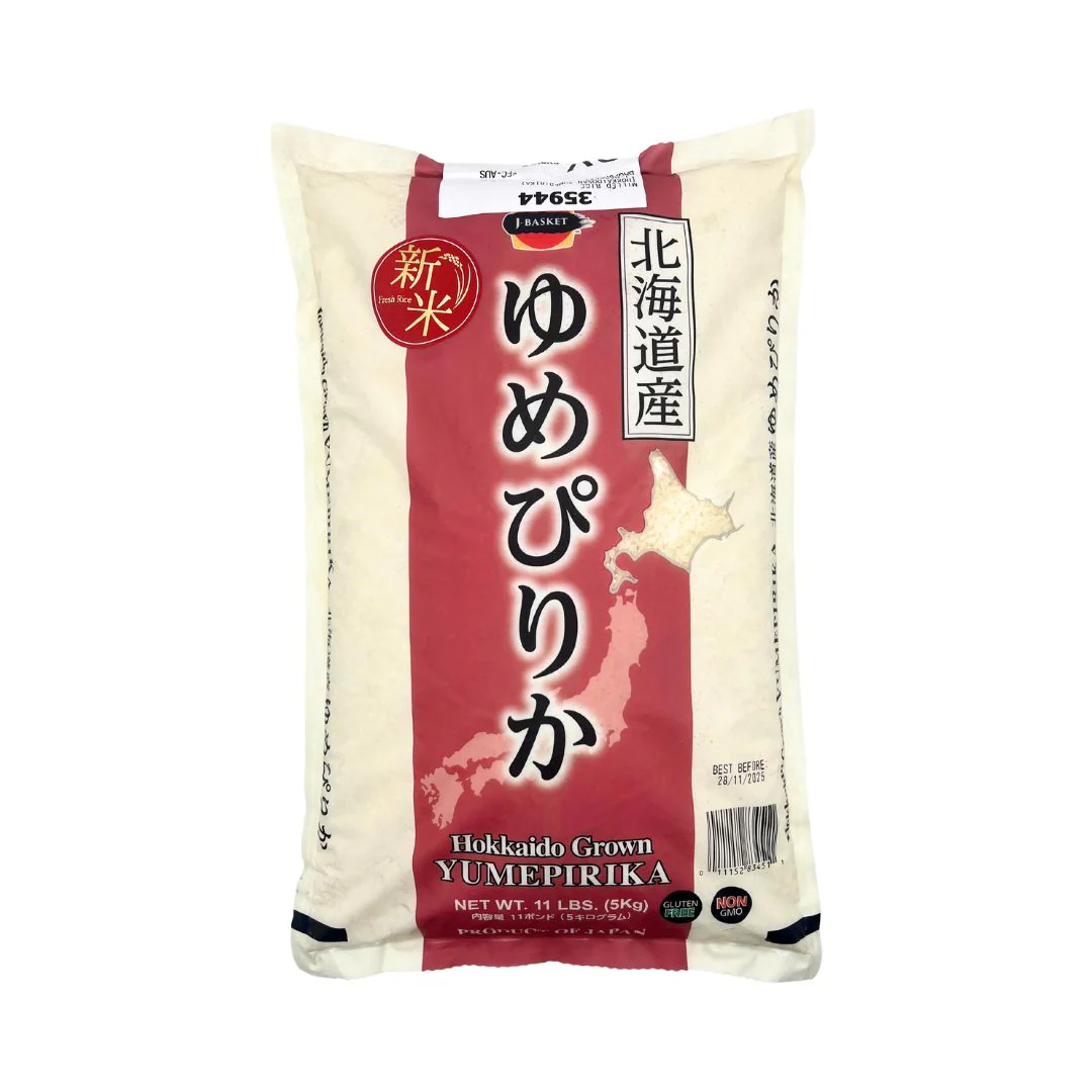 [SYD]J-BASKET YUMEPIRIKA Hokkaido Rice 5kg