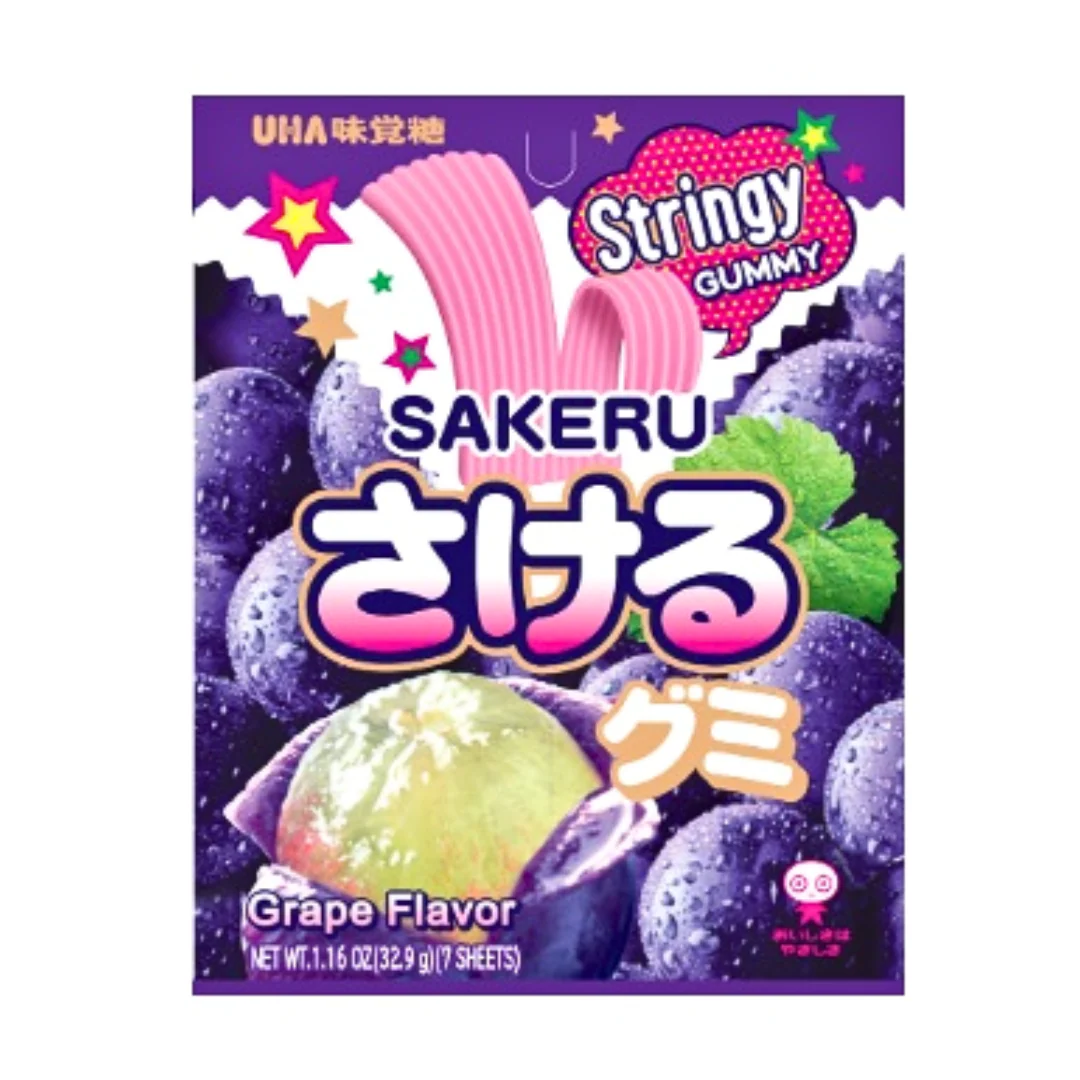 [SYD]UHA Sakeru Gummy Kyoho(Grape) 7p 32.9g x 5ea