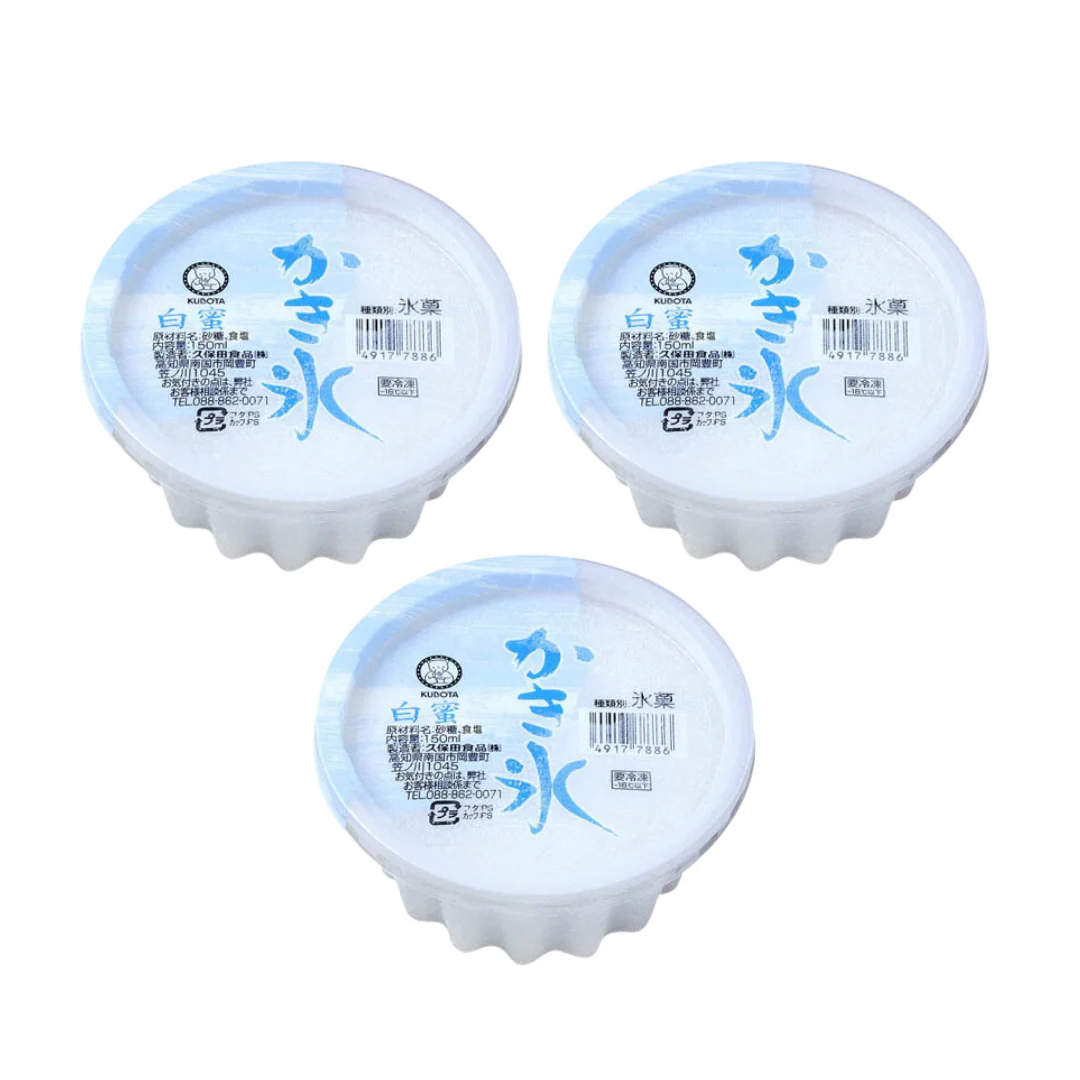 [SYD]KUBOTA Shiromitsu Kakigori 150ml × 3ea