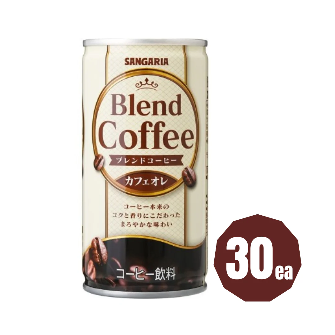 [SYD]SANGARIA Blend Coffee Cafe Au Lait 185g x 30ea