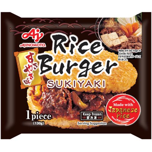 [SYD]AJINOMOTO Rice Burger Sukiyaki 130g