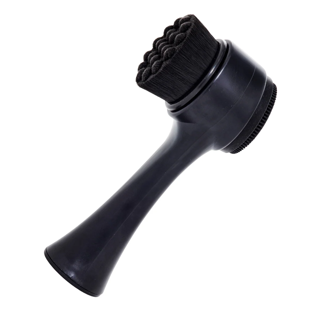 [SYD]Double Sengan Face Washing Brush 1p Charcoal - Image 2