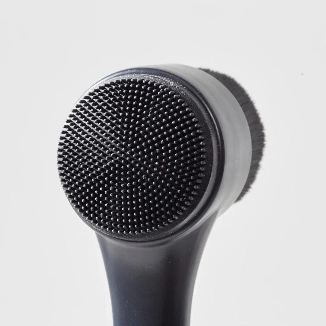 [SYD]Double Sengan Face Washing Brush 1p Charcoal - Image 3