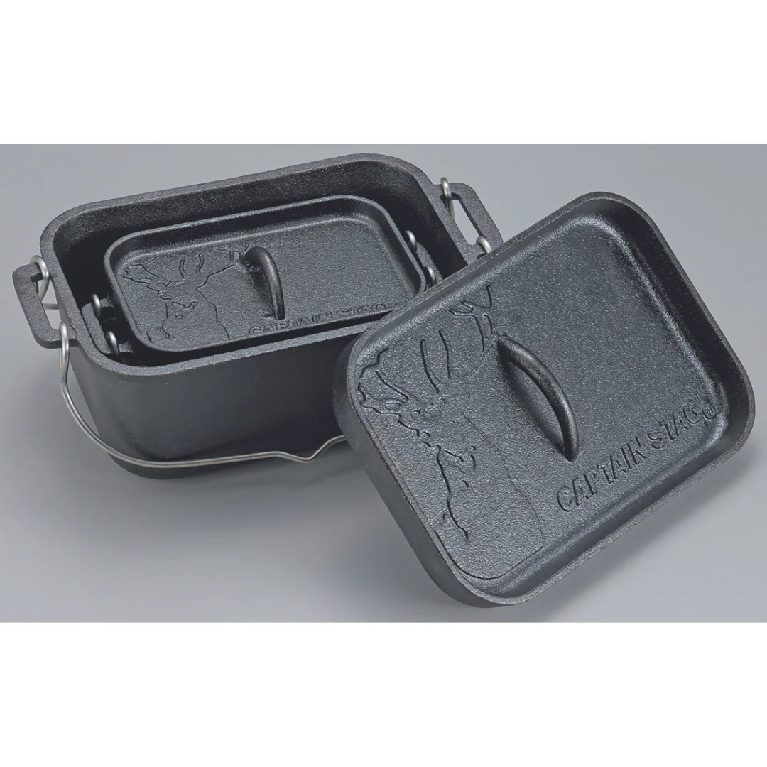 [SYD]Captain Stag Mini Square Shape Casting Oven - Image 3