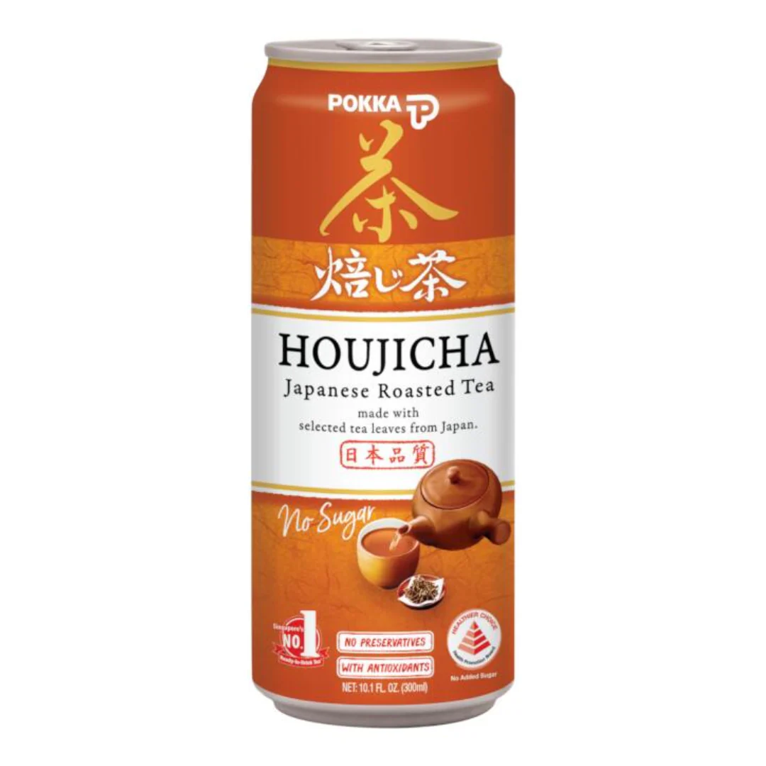 [SYD]POKKA Hojicha Tea 300ml 24cans