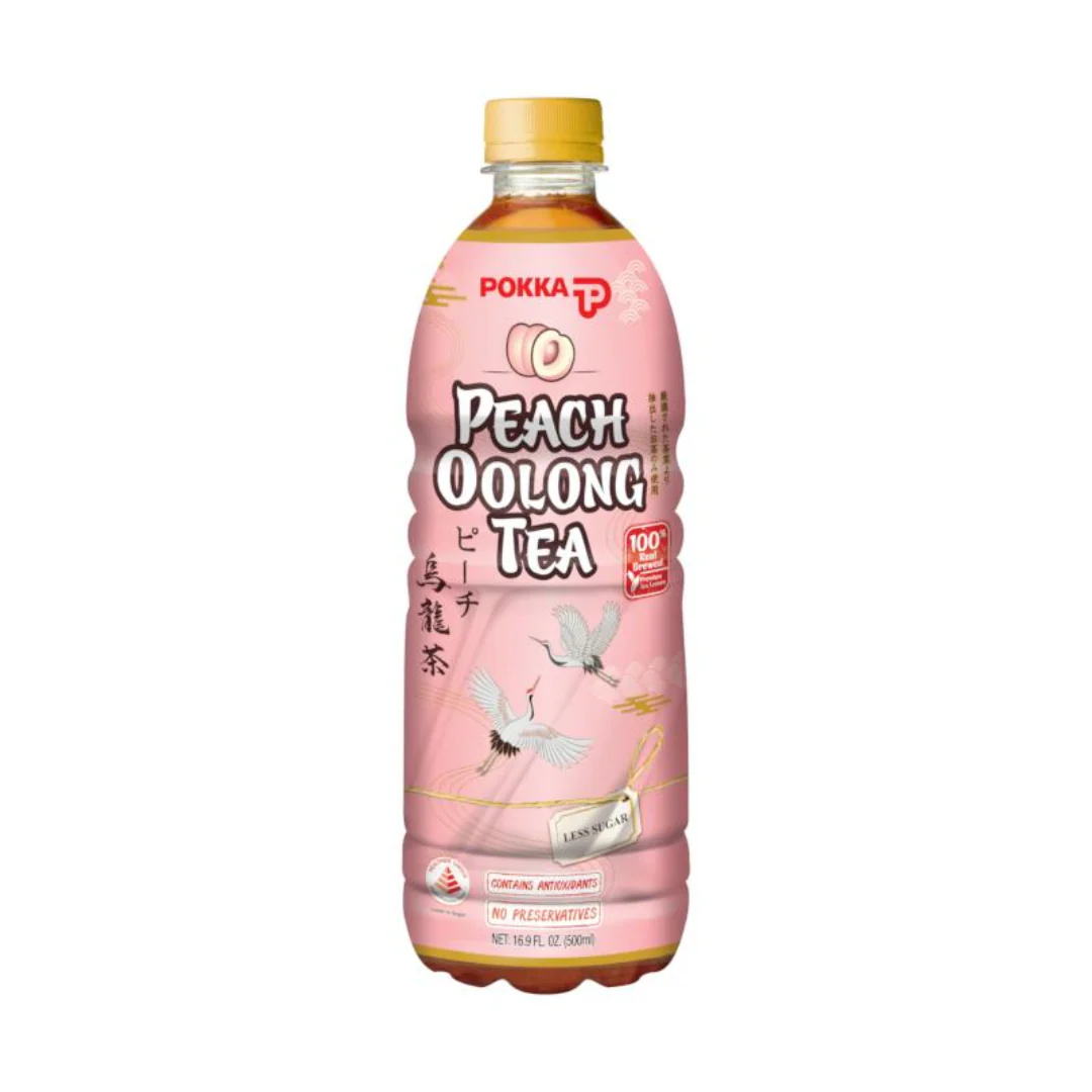 [SYD]POKKA Peach Oolong Tea 500ml x 24ea - Image 2