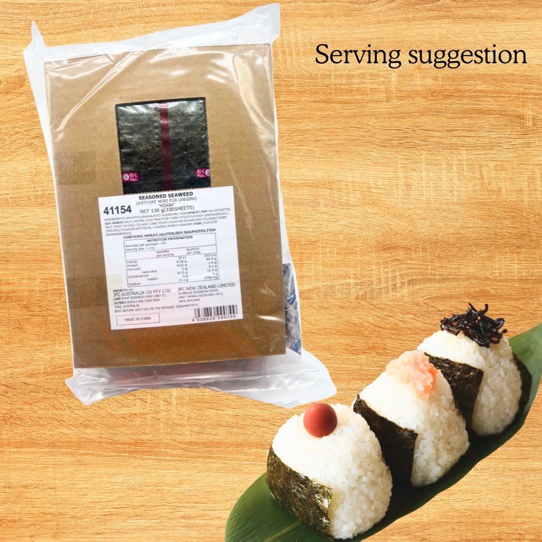[SYD]KOASA Seasoned Seaweed Onigiri Film (Osaka Style) 100 sheet