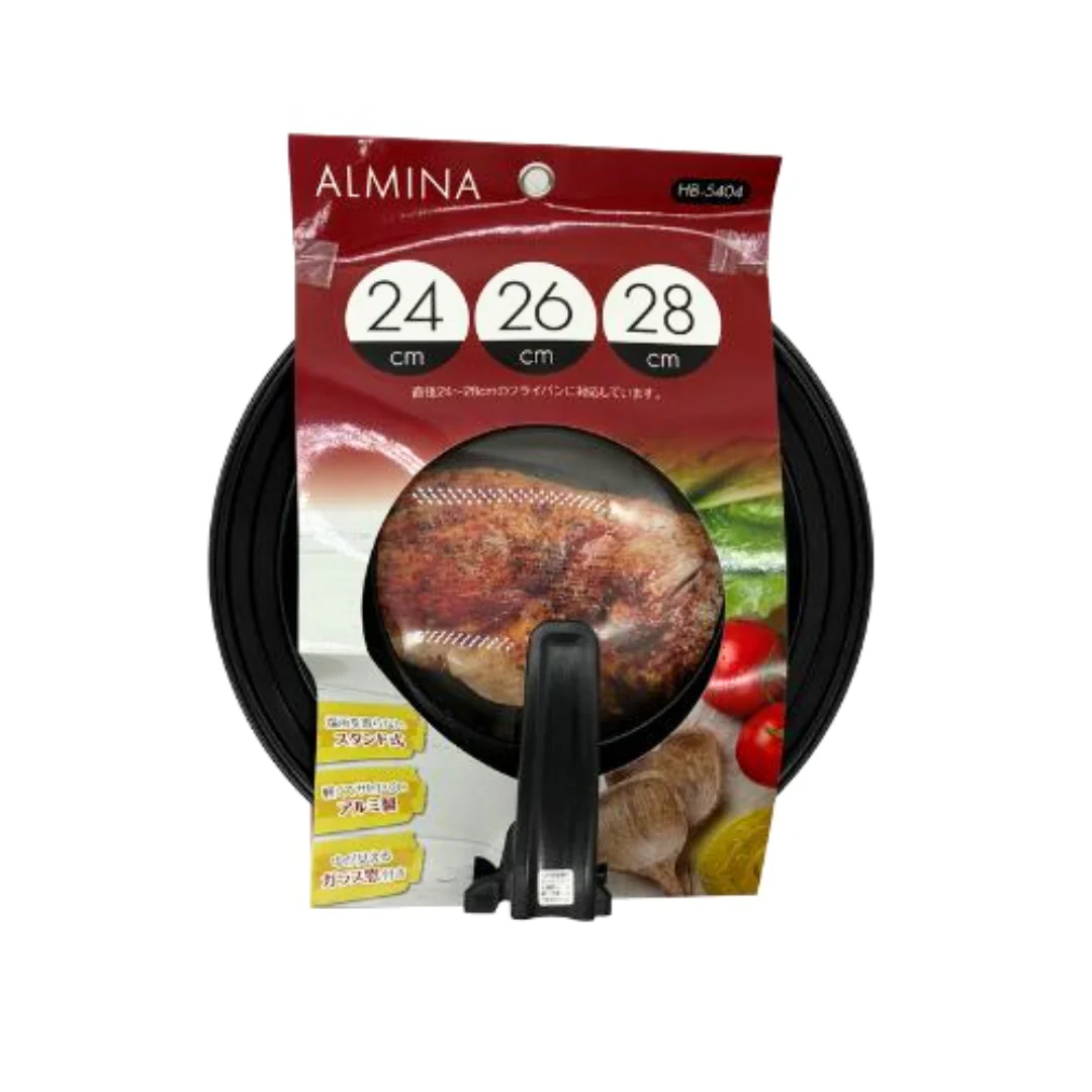 [SYD] Frying Pan Lid with Silicone Window 24-28cm 1p
