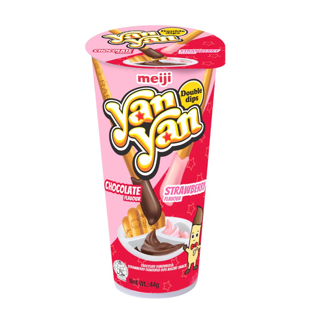 [SYD]MEIJI Yan Yan Chocolate & Strawberry 50g