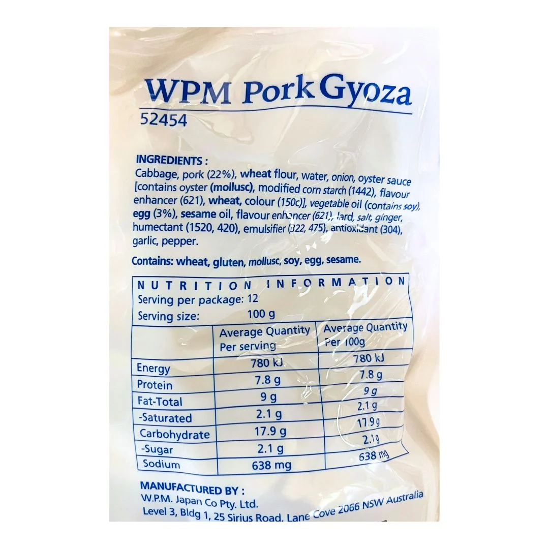 [SYD]Pork Gyoza 20g 60pc 1.2kg Pork Dumpling - Image 2