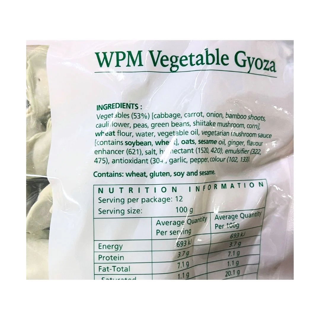 [SYD]Yasai Gyoza 20g 60pc Veg Dumpling - Image 2