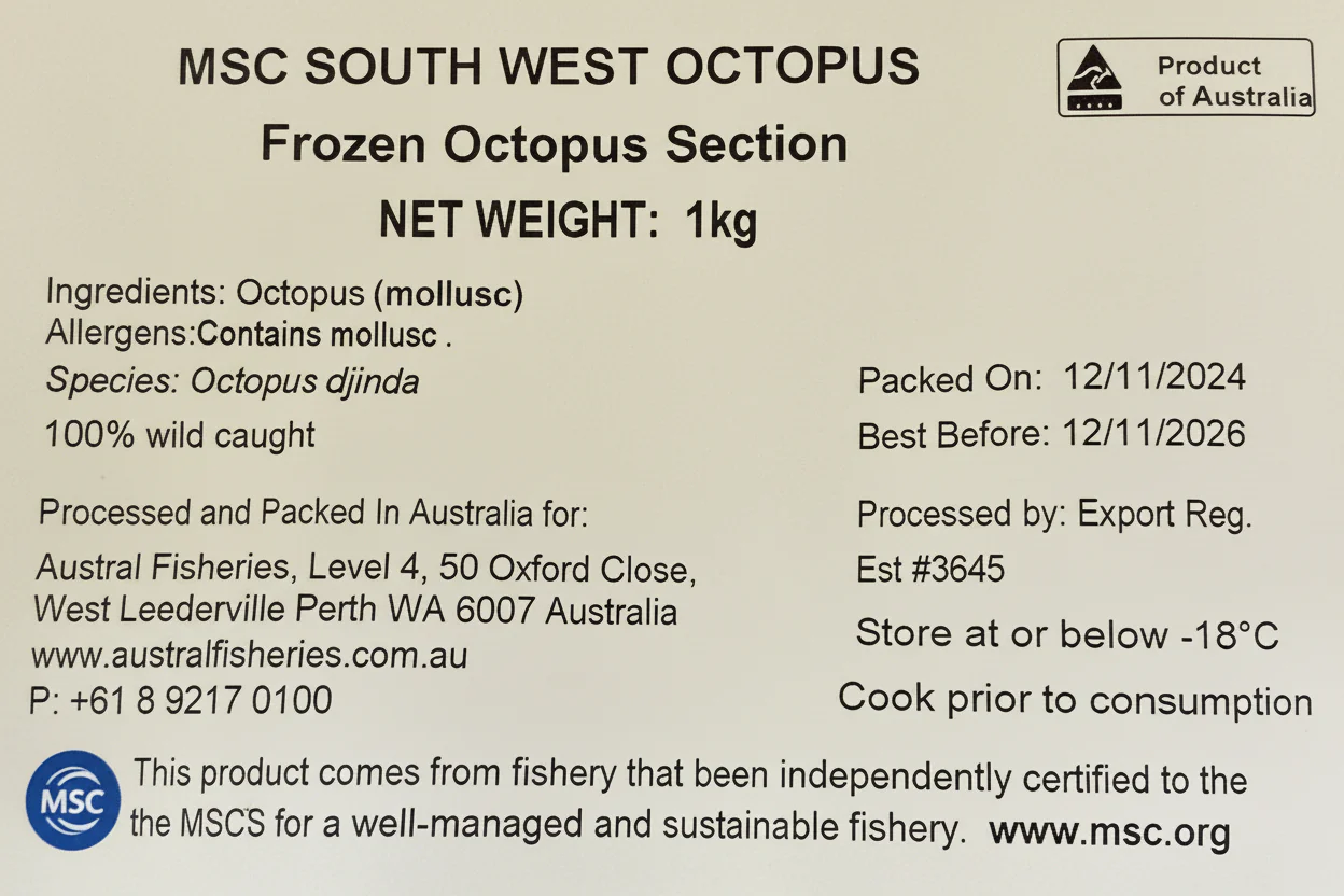 [SYD]MSC Octopus Hands 1kg - Image 2