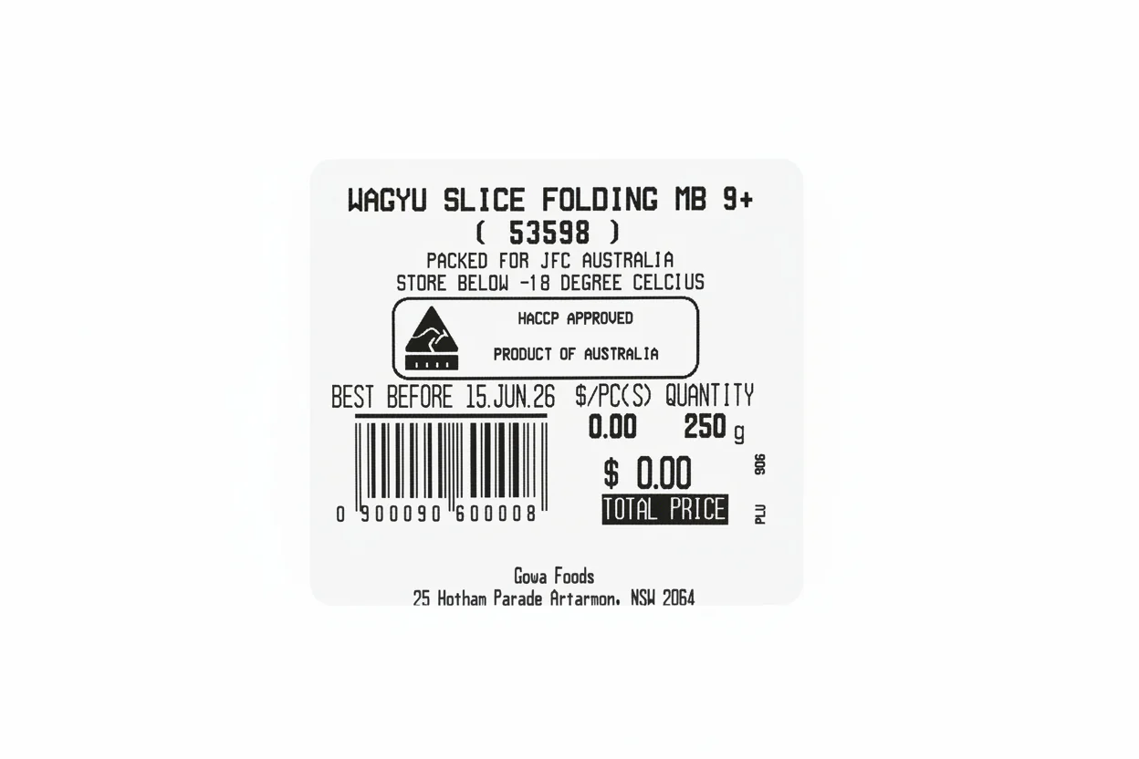 [SYD]GOWA Wagyu Slice(Folding) MB9+ 250g - Image 2