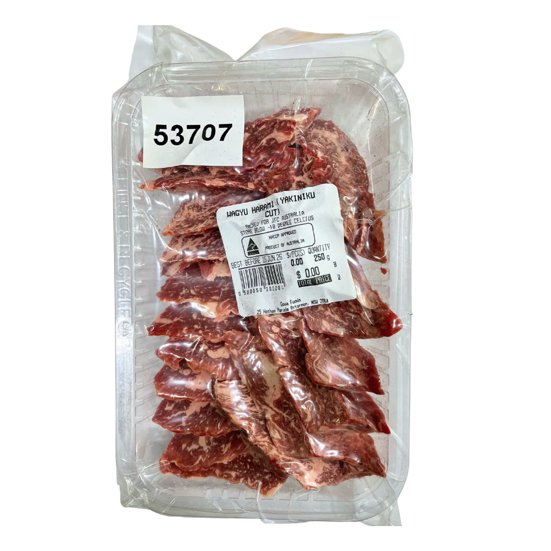 [SYD]GOWA Wagyu Harami Yakiniku Cut 250g