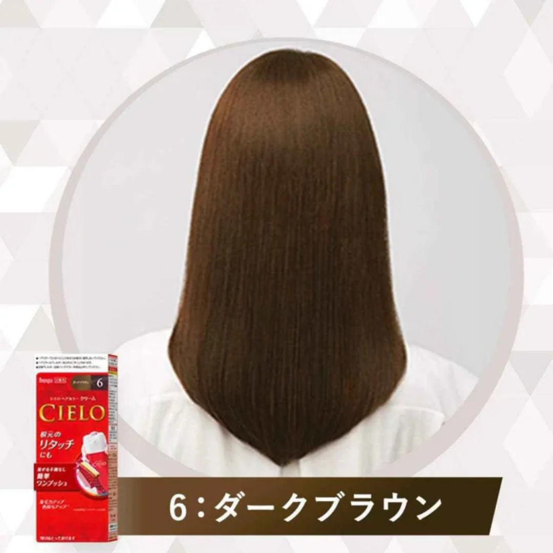 [SYD] HOYU CIELO Ex Hair Color Cream-6P 80g - Image 2