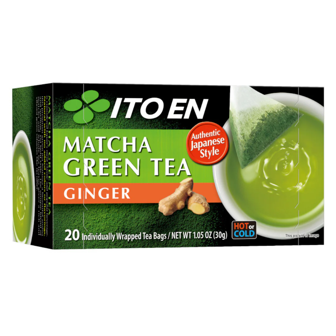 [SYD]Matcha Green Tea Ginger Tea Bag 20pc