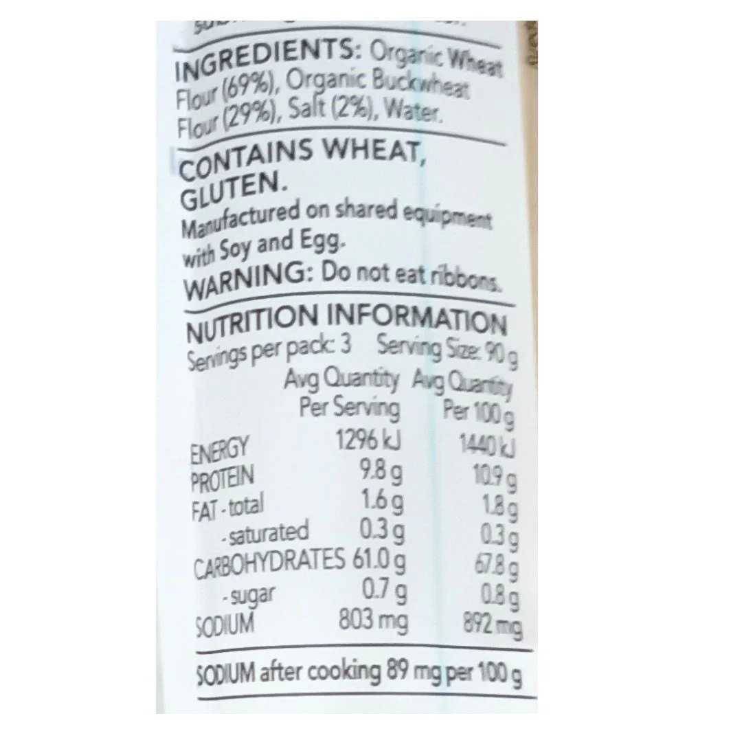 [SYD]Gold Organic Soba 270g - Image 3