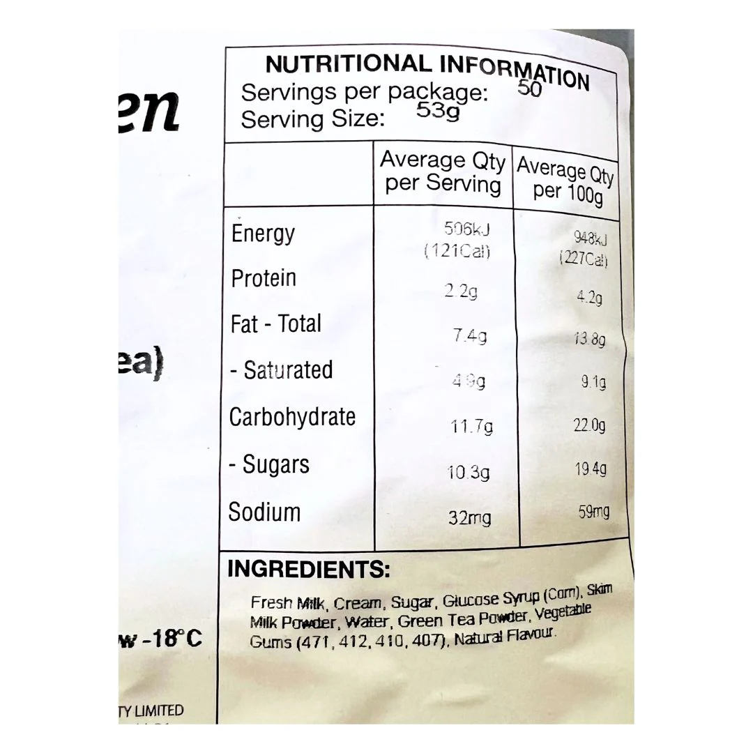 [SYD]Green Tea Ice Cream 5L - Image 2