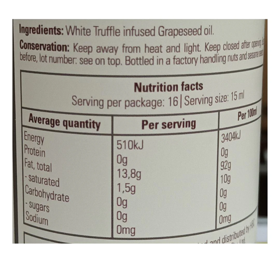 [SYD]White Truffle Oil 250ml - Image 2