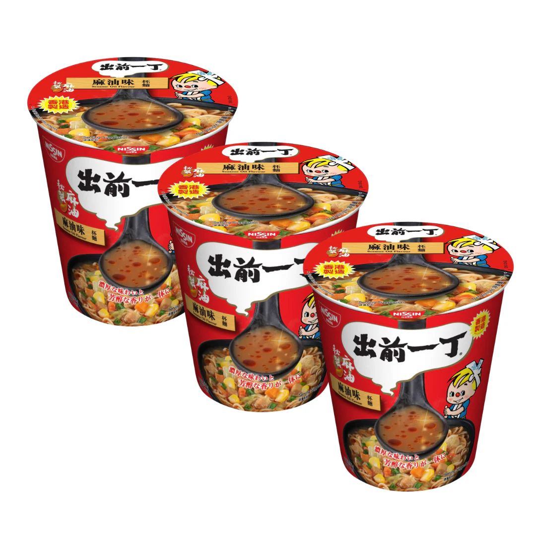 [SYD]NISSIN DR Sesame Oil Flavour Cup 71g x 3ea