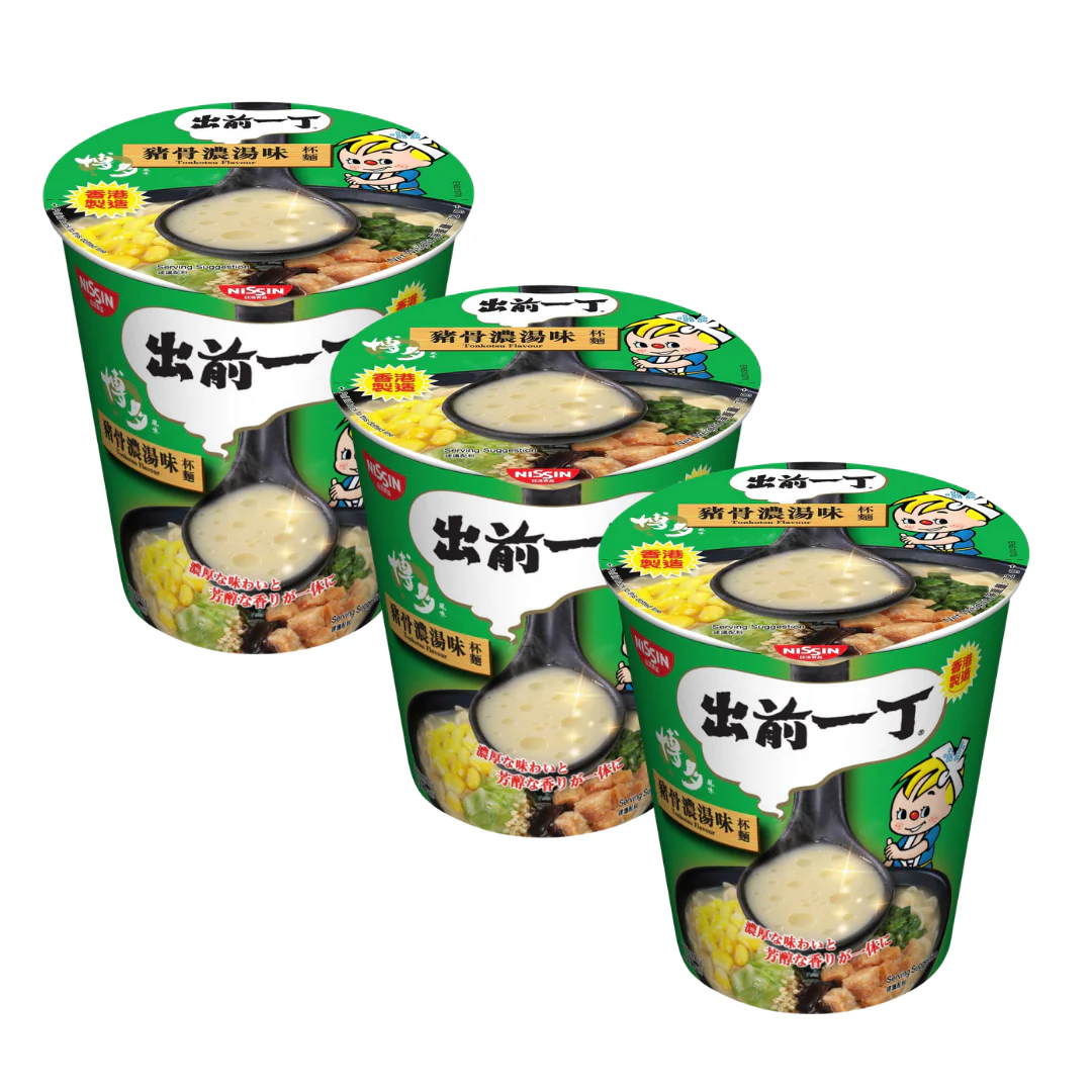 [SYD]NISSIN DR Tonkotsu Flavour Cup 72g x 3ea