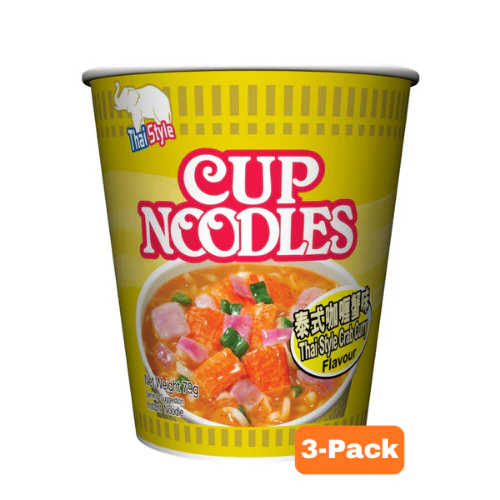 [SYD]NISSIN Thai Crab Curry Flavour Cup 79g x 3pc