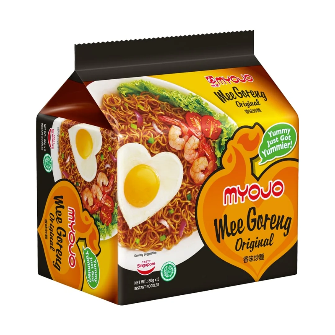 [SYD]MYOJO Mee Goreng  80gx5pks (Original) 400g