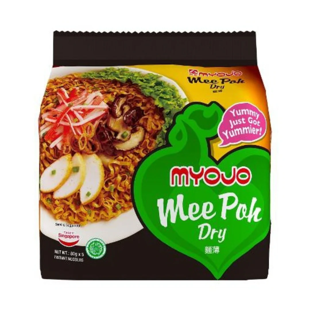 [SYD]MYOJO Mee Poh Dry 80gx5pks 400g